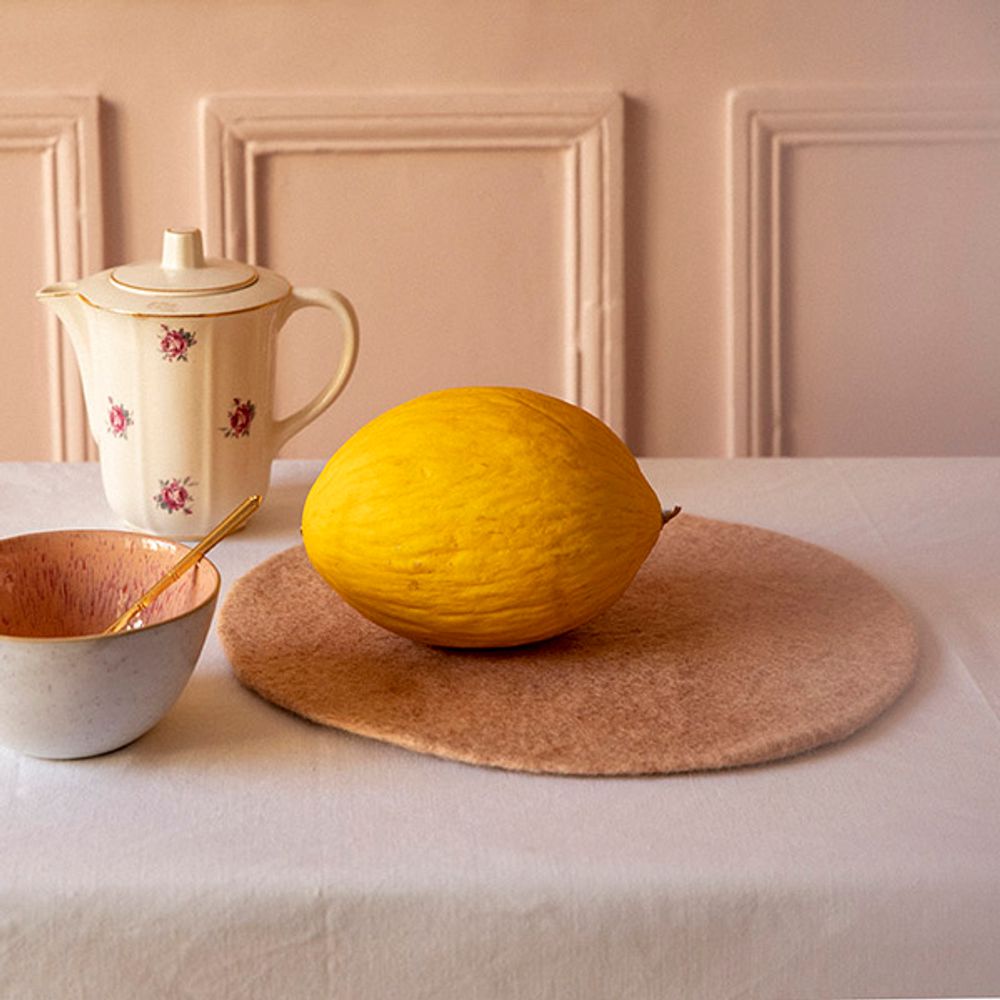 Objets design - PASTILLES & PASTILLES GALETS - Fait-main en feutre - MUSKHANE