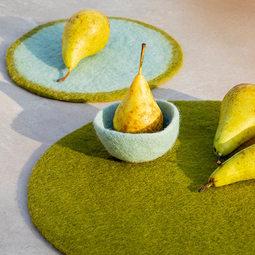 Objets design - PASTILLES & PASTILLES GALETS - Fait-main en feutre - MUSKHANE