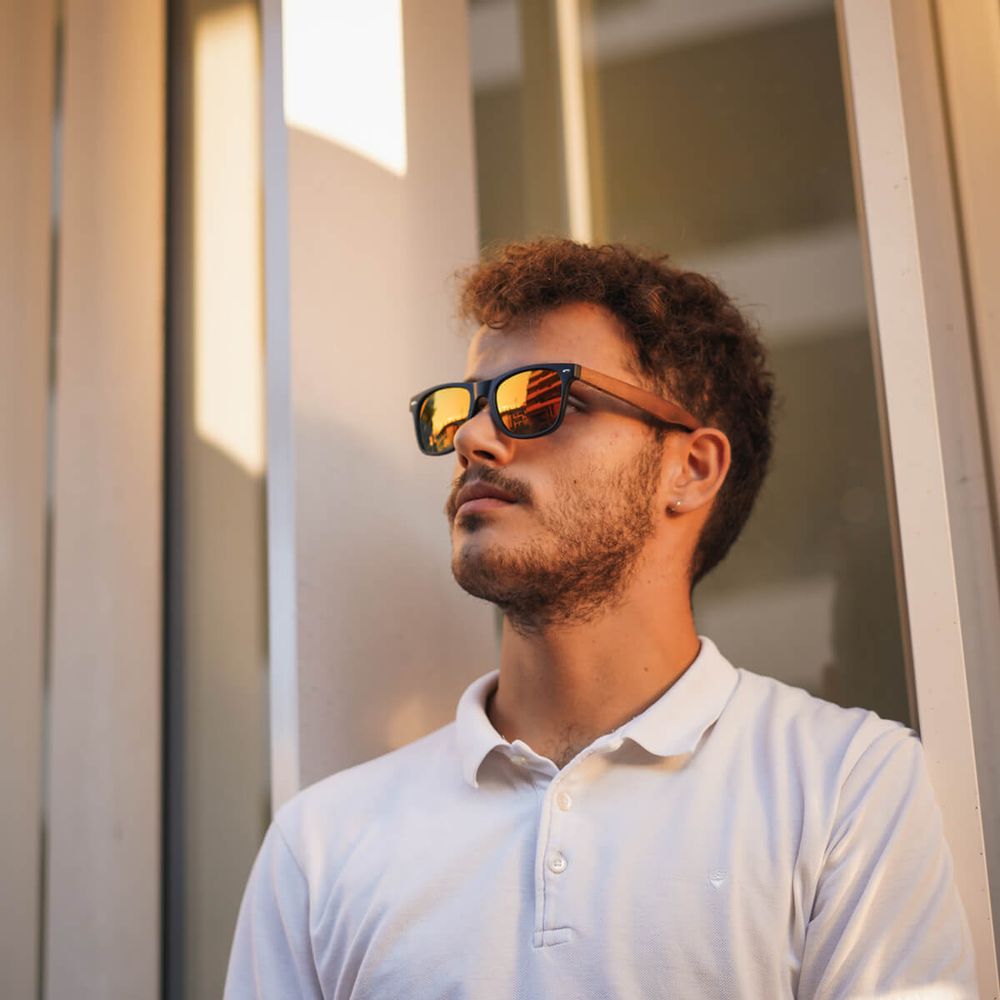 Glasses - Wooden sunglasses SWING - DWYT