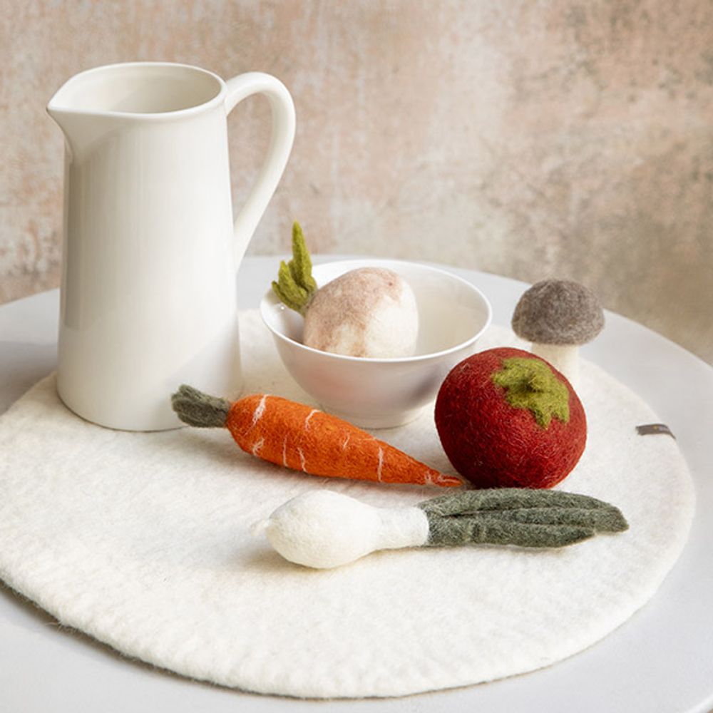 Objets design - LE POTAGER - Fait-main en feutre - MUSKHANE