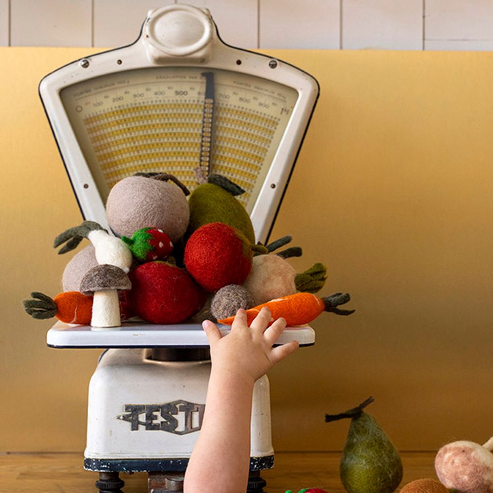 Objets design - LE POTAGER - Fait-main en feutre - MUSKHANE