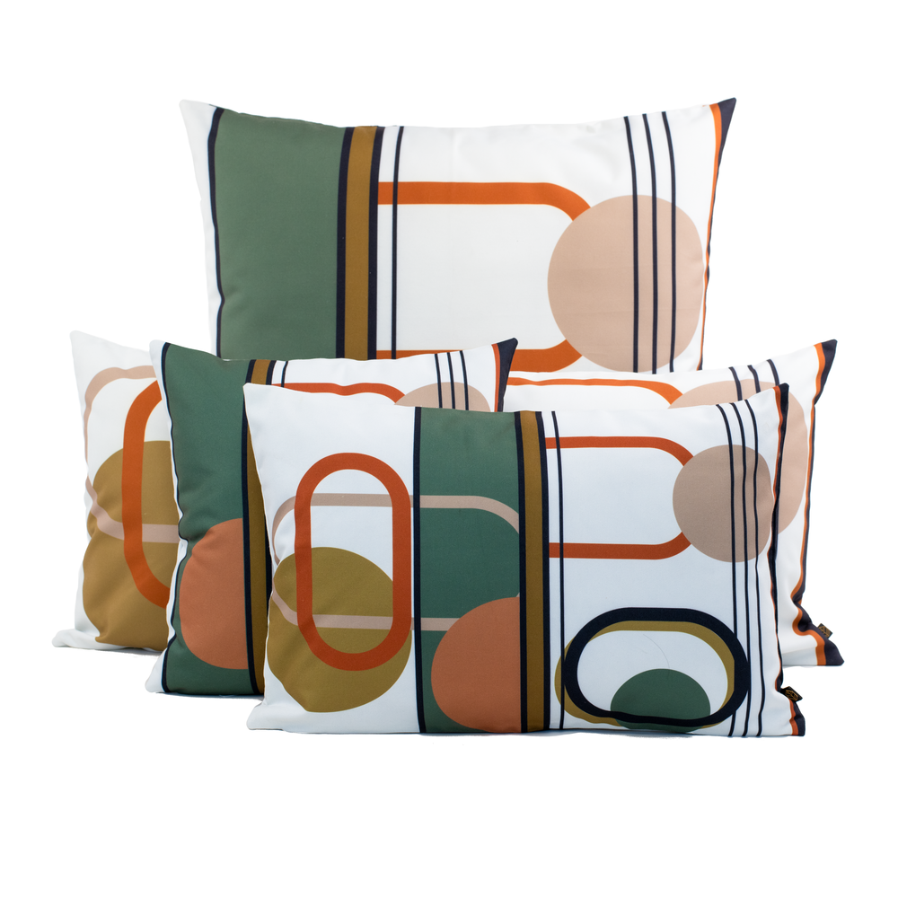 Outdoor decorative accessories - NIKKI cushion cover - HAOMY / HARMONY TEXTILES