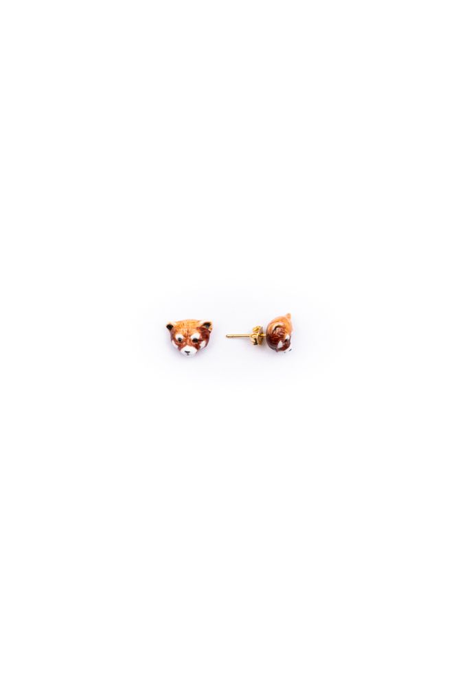 Jewelry - Red Panda Stud Earrings - NACH