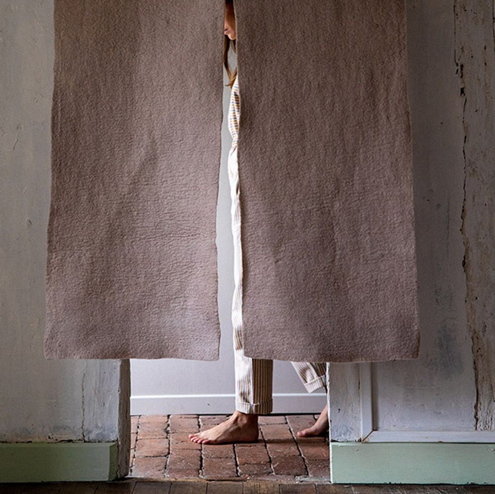Homewear - PANNEAUX NOREN NUNO - Fait main en feutre & coton - MUSKHANE