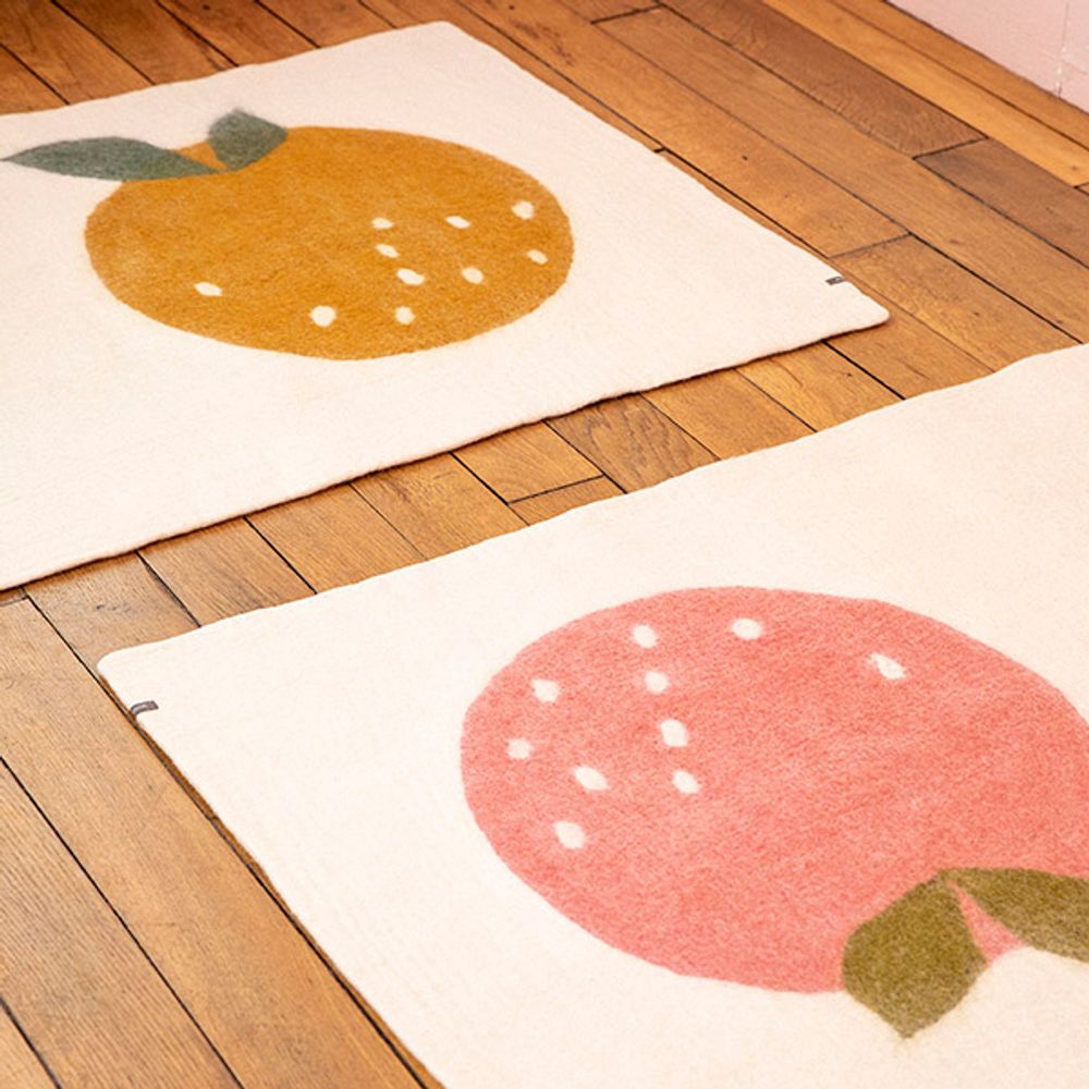 Autres tapis - TAPIS TUTTI - Fait-main en feutre - MUSKHANE