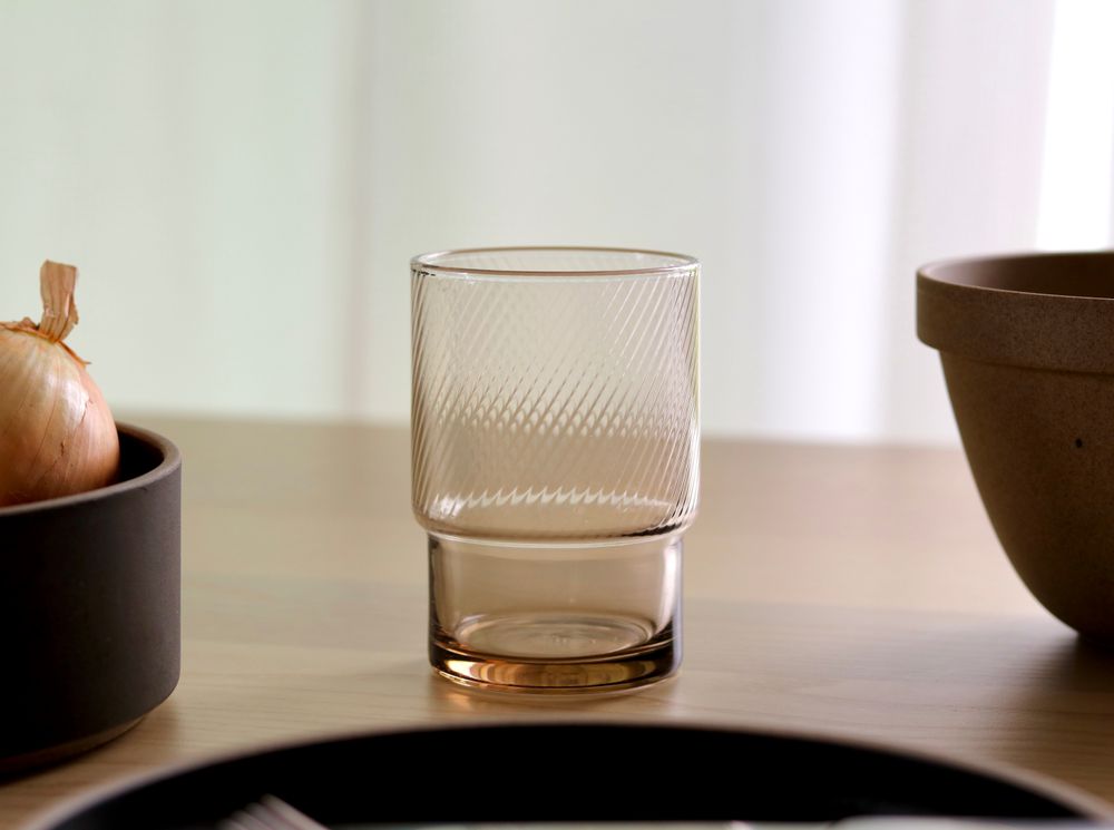 Verres - Gobelet empilable et trempé japonais « HS » de plus de 50 ans d'histoire. - TOYO-SASAKI GLASS