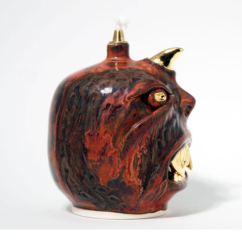 Pottery - DOGABI Oil Lamps - THR-CERAMIC