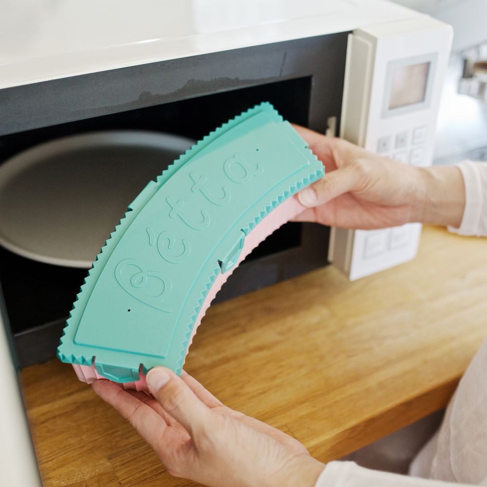 Repas pour enfant - Boîte de stérilisation à micro-ondes Bétta Curve - BETTA