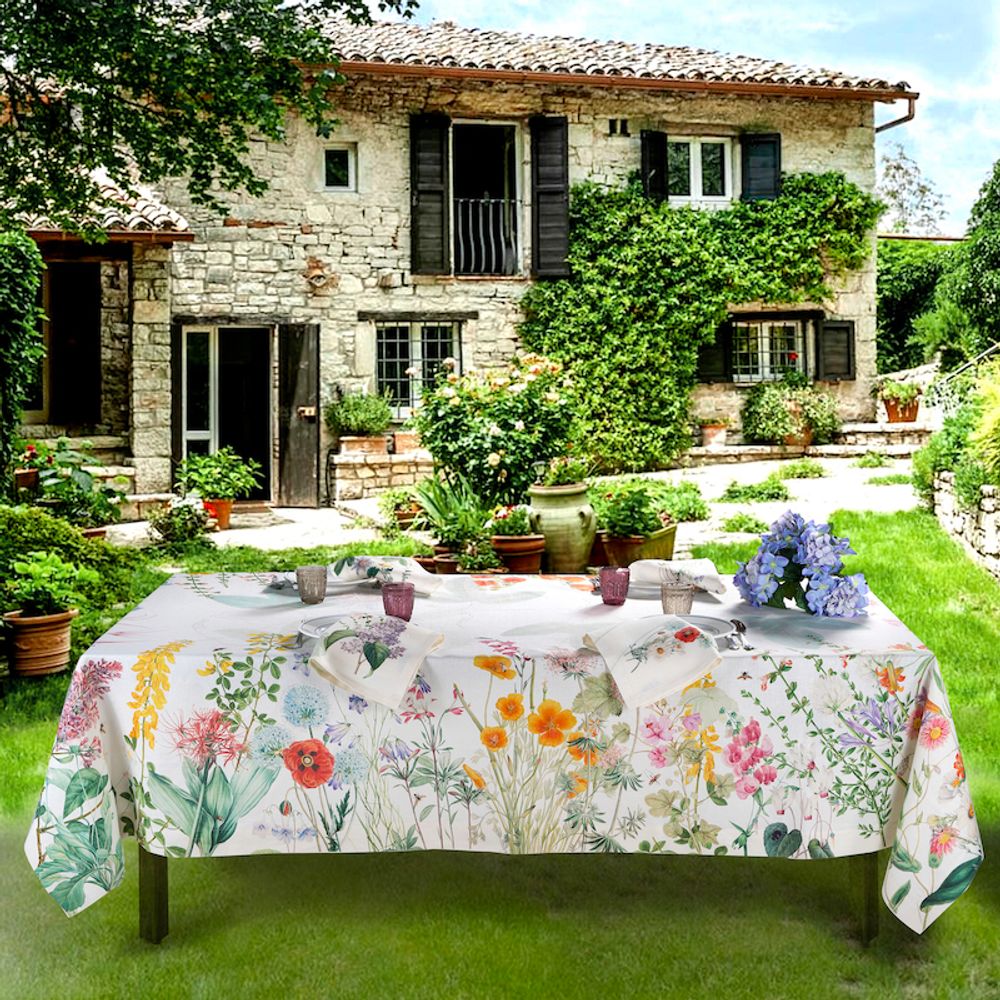 Table linen - Spring - Linen tablecloth - NAPKING BY BELLAVIA