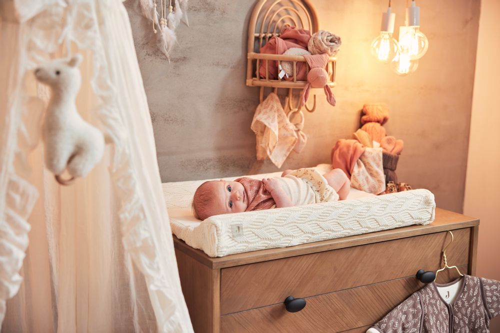 Children's bedrooms - mosquito net vintage 245cm ruffle ivory - JOLLEIN
