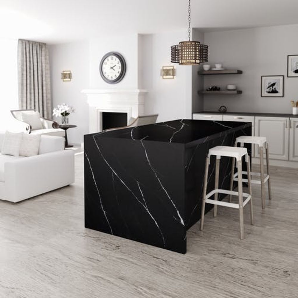 Kitchens furniture - Silestone Eternal Marquina - COSENTINO