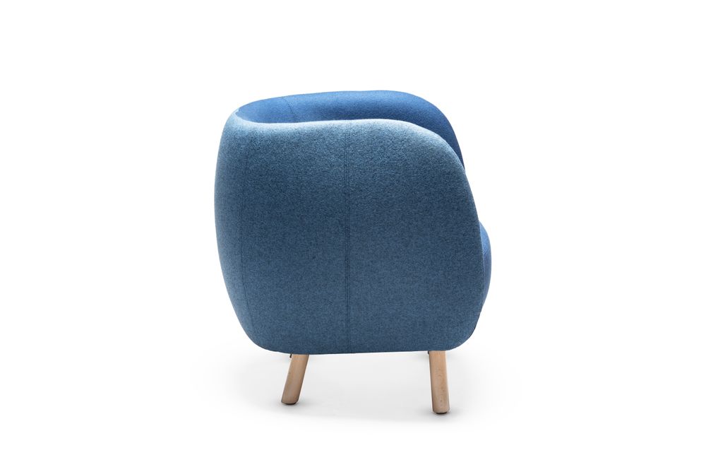 Chairs for hospitalities & contracts - Armchair Mousse P - CHAIRS & MORE
