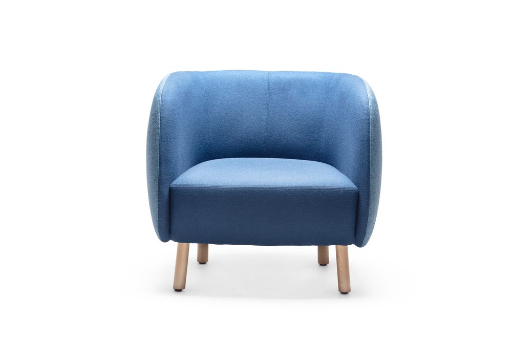 Chairs for hospitalities & contracts - Armchair Mousse P - CHAIRS & MORE