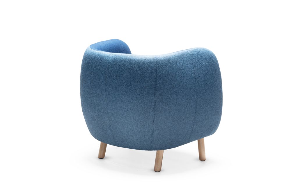 Chairs for hospitalities & contracts - Armchair Mousse P - CHAIRS & MORE