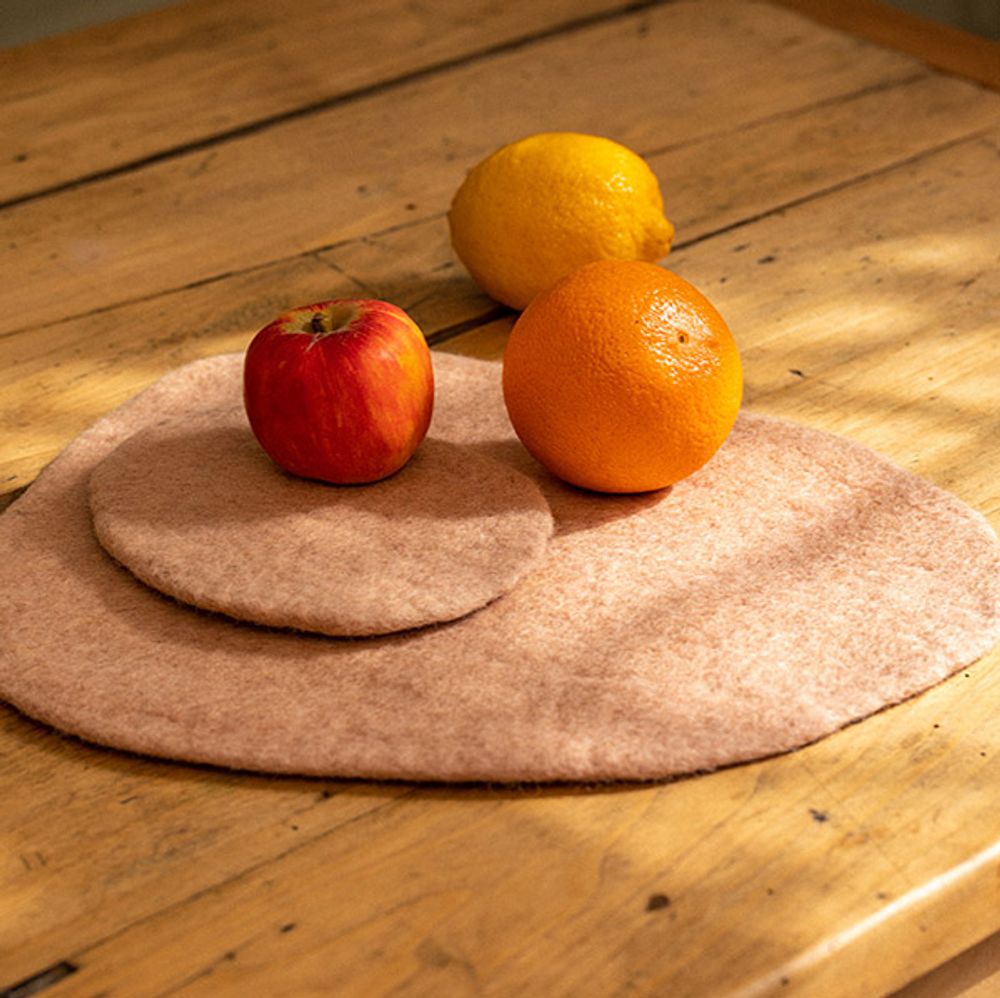 Objets design - PASTILLES & PASTILLES GALETS - Fait-main en feutre - MUSKHANE