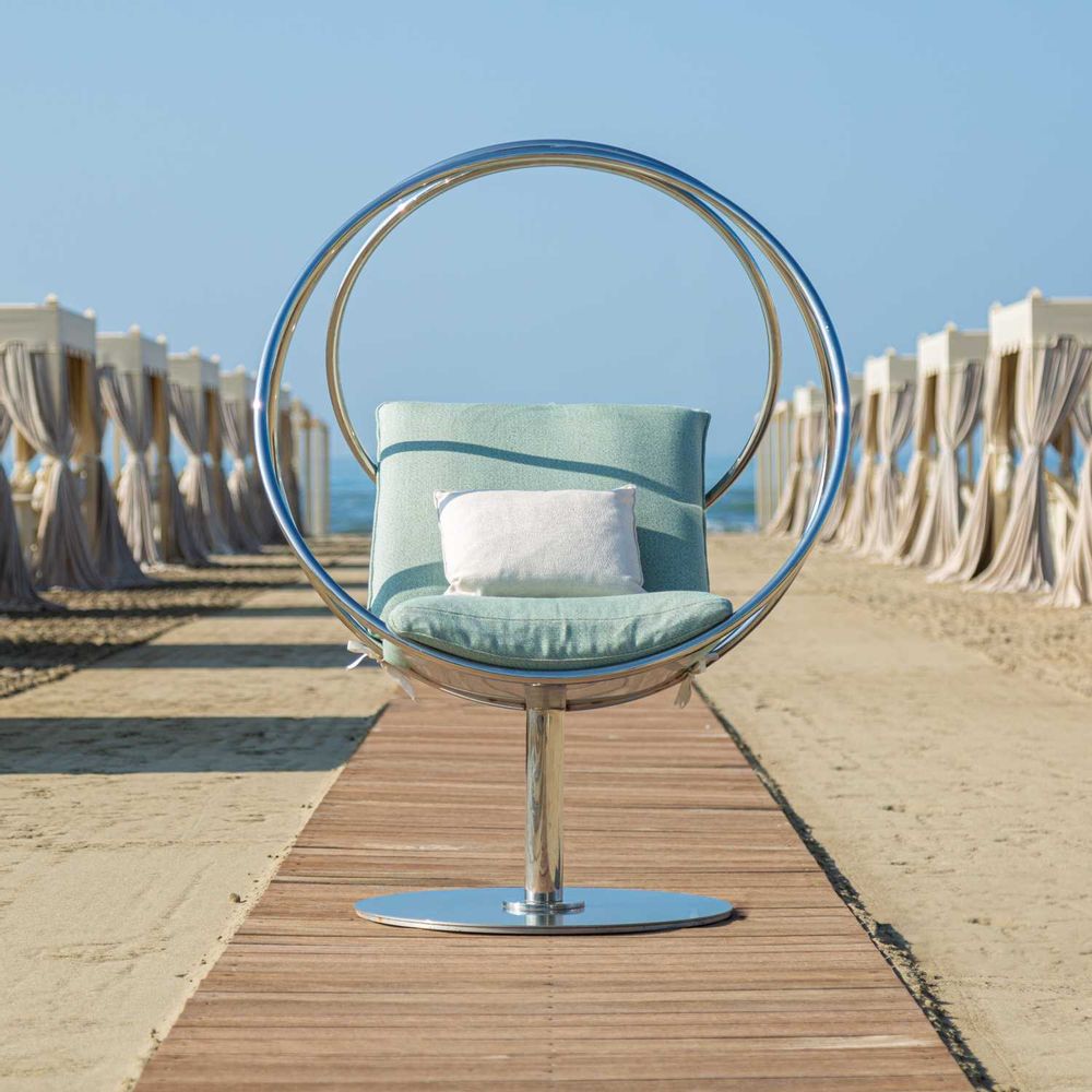 Fauteuils de jardin - Chaise Clara Egg - GALBIATI FRATELLI SNC