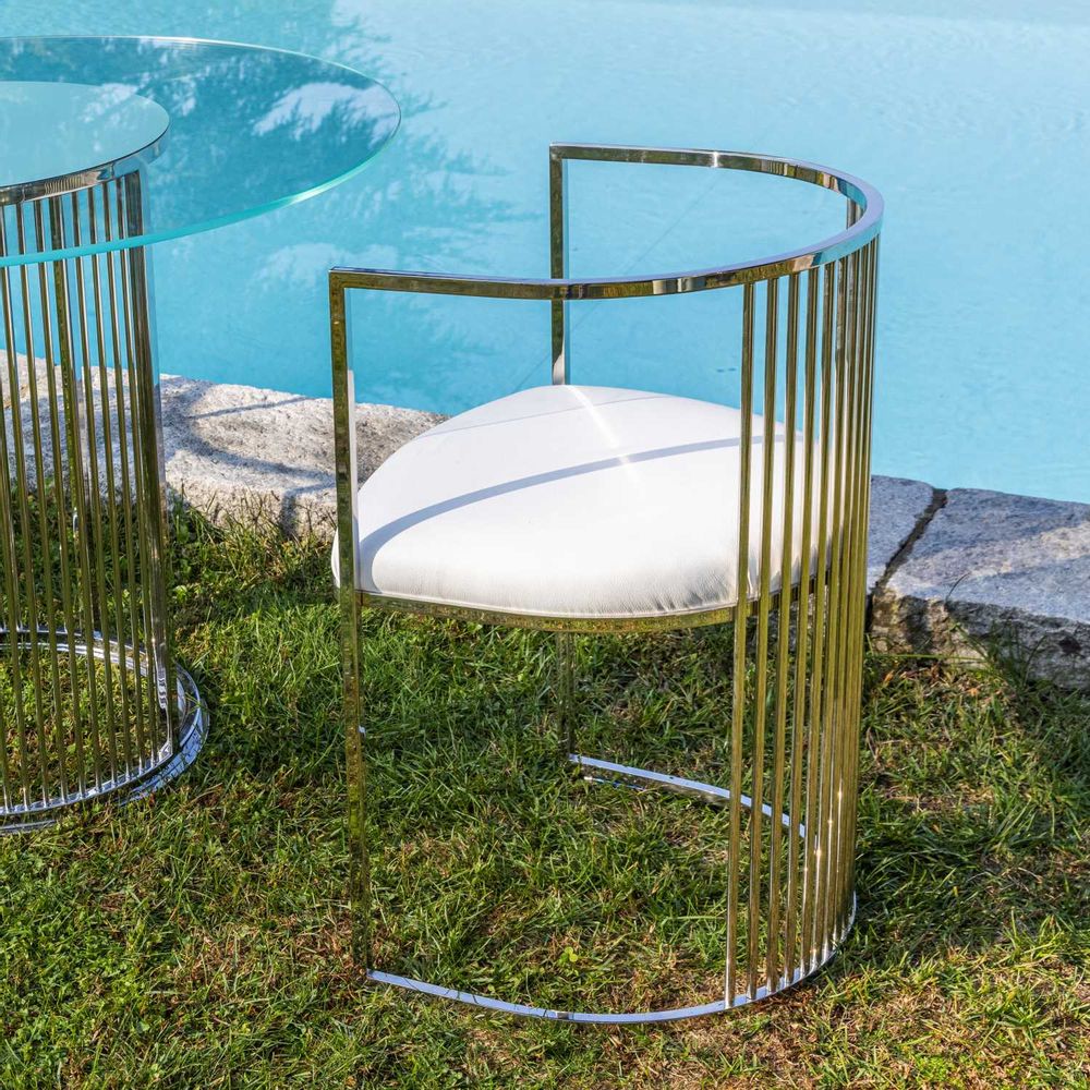 Chaises de jardin - Chaise Aura - GALBIATI FRATELLI SNC