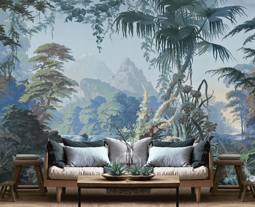 Autres décorations murales - Papier peint panoramique L'EDEN - LE GRAND SIÈCLE