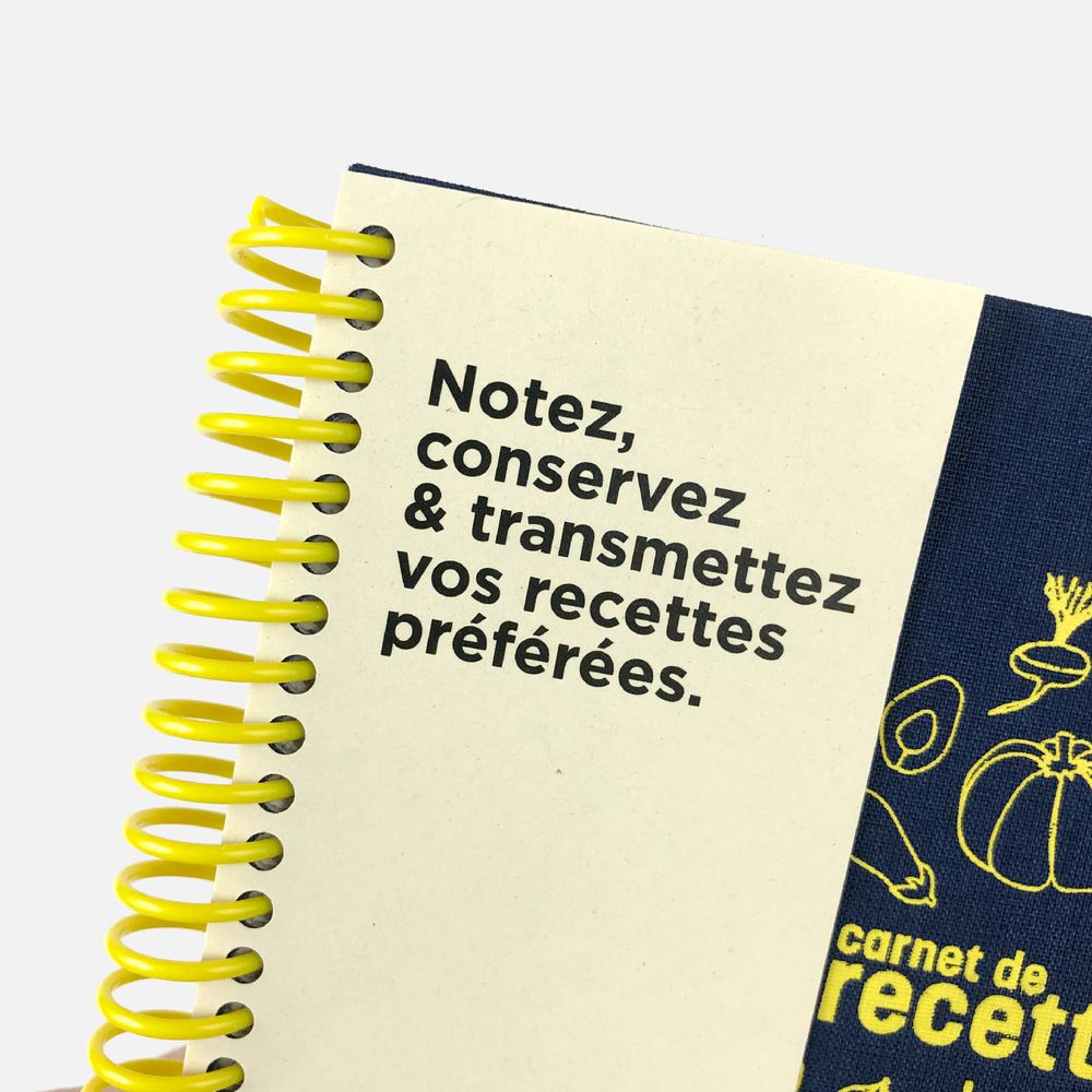 Stationery - The Recipe Book - PAPIER TIGRE