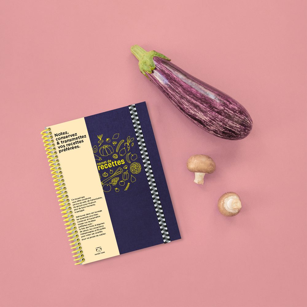 Stationery - The Recipe Book - PAPIER TIGRE