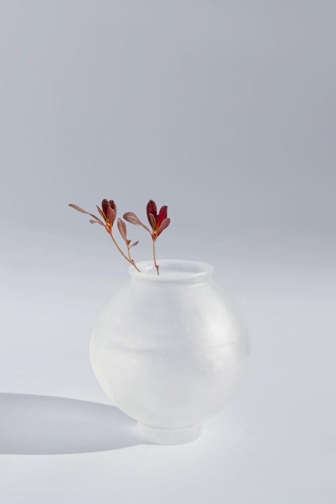 Decorative objects - Glass Moon Jar - SOLUNA ART GROUP