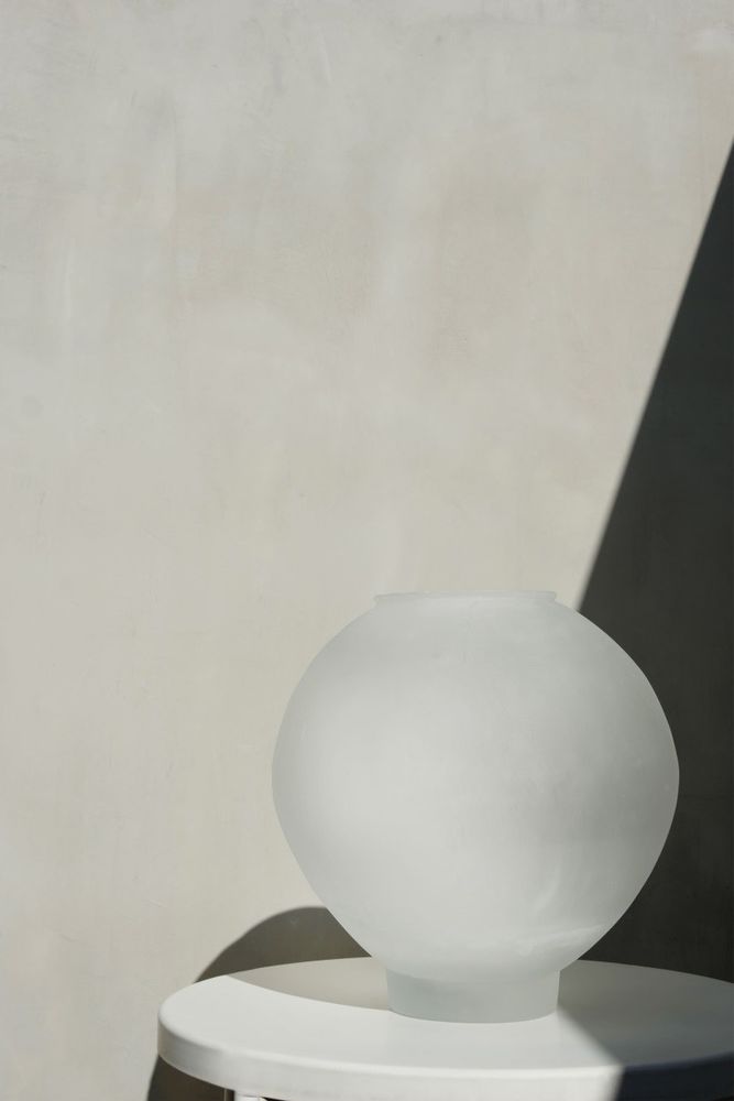 Decorative objects - Glass Moon Jar - SOLUNA ART GROUP