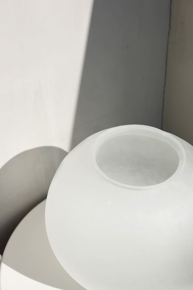 Decorative objects - Glass Moon Jar - SOLUNA ART GROUP