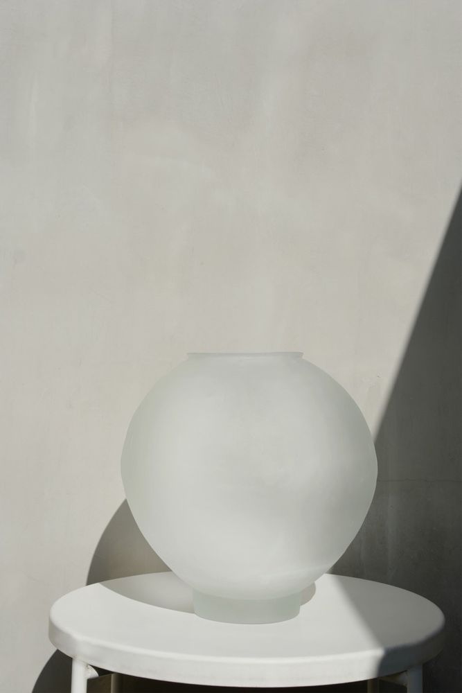 Decorative objects - Glass Moon Jar - SOLUNA ART GROUP