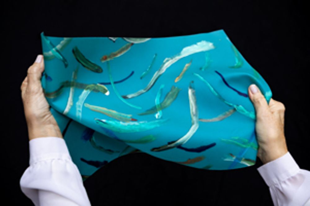 Linge de table textile - Roman Breeze silk organza Tablemats - LUISA LONGO