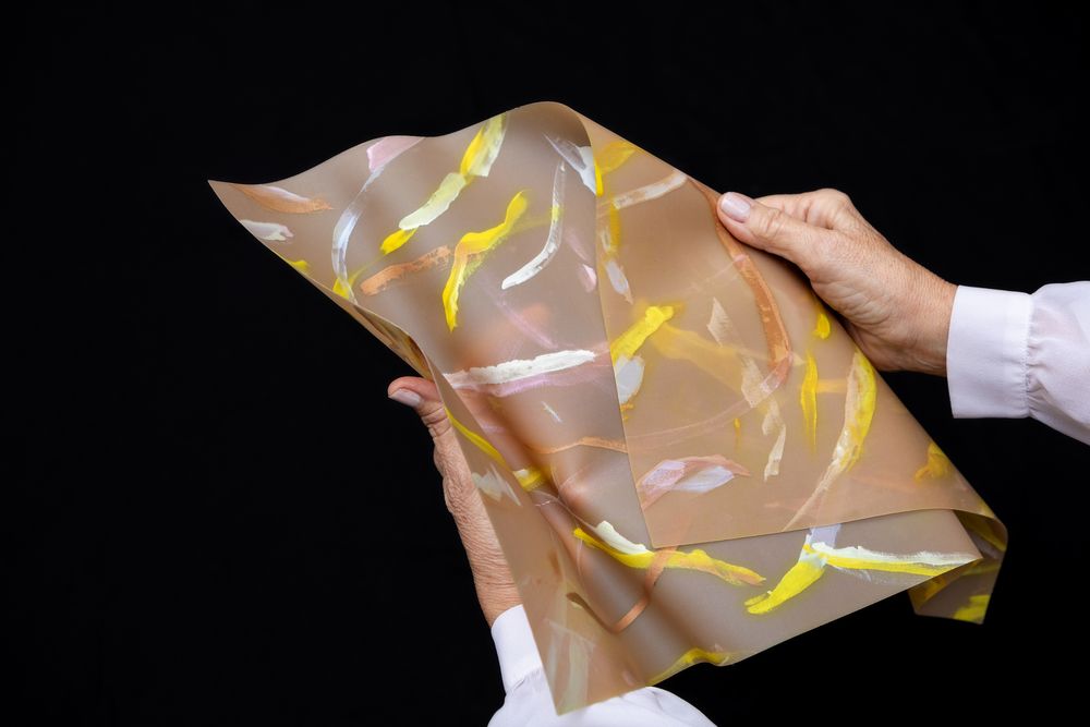 Linge de table textile - Roman Breeze silk organza Tablemats - LUISA LONGO