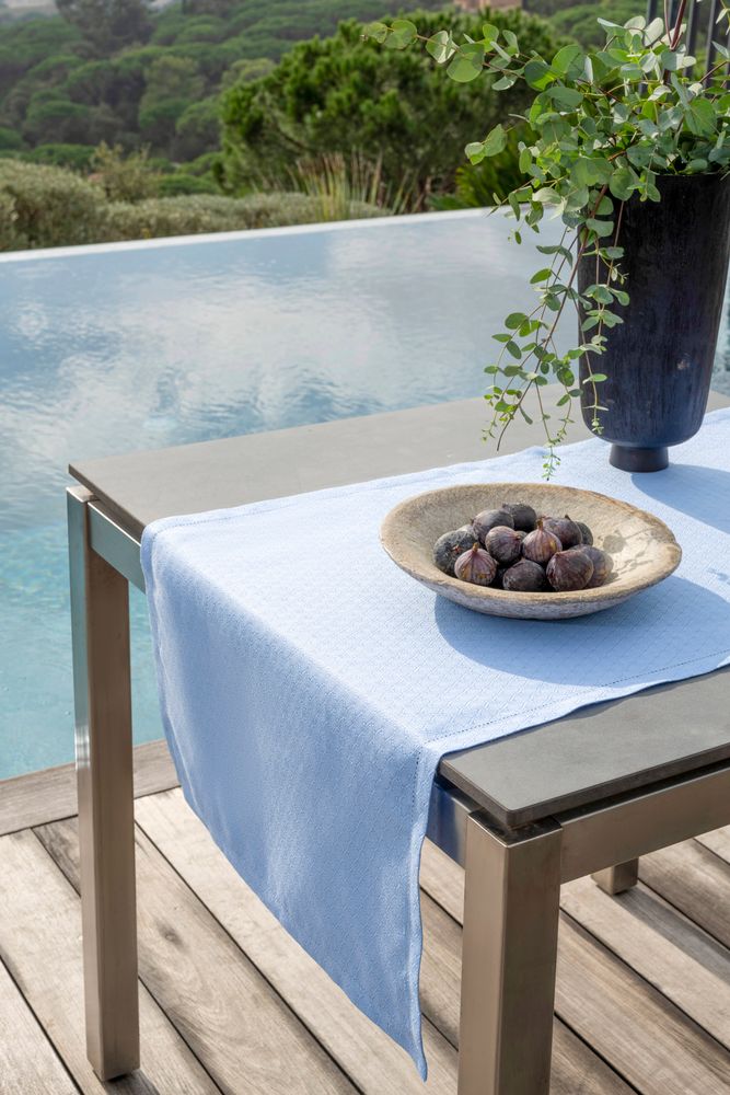Table linen - Portofino Pluriel Extending Tablecloth - LE JACQUARD FRANCAIS HOSPITALITY