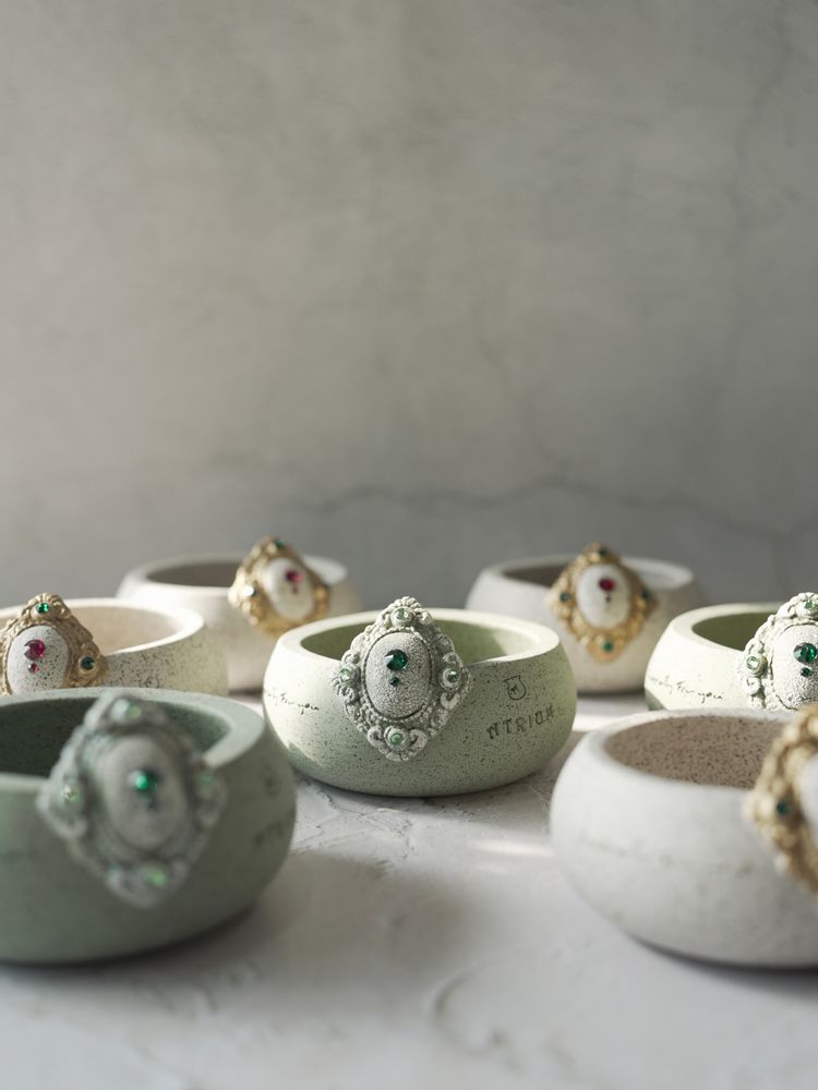Pottery - Jewelry Pot, Plant pot , Handmade Terracotta - ATRIUM DESIGN STUDIO