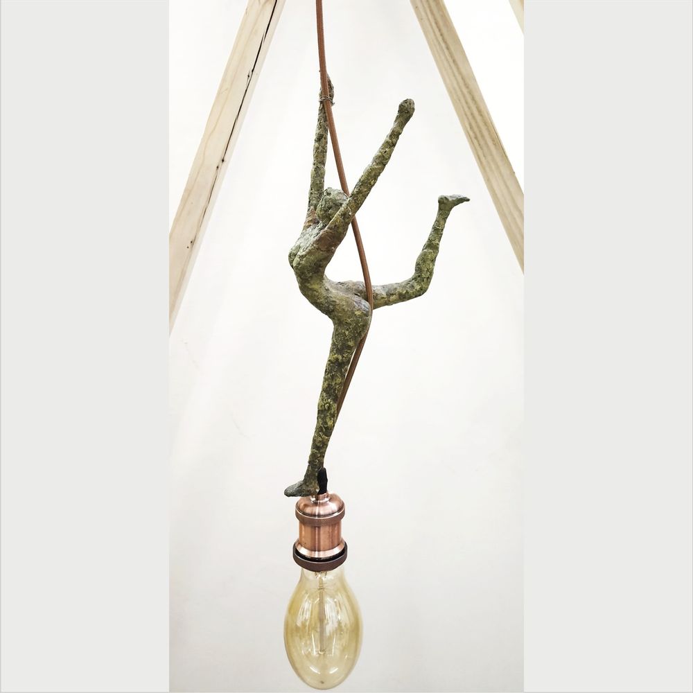 Other Christmas decorations - Rope Dancing Lady Lamp - ARANYA EARTHCRAFT
