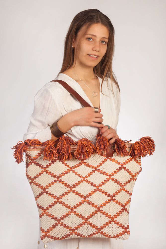 Sacs et cabas - Kilim Sac Shopping - KORES ACCESSORIES