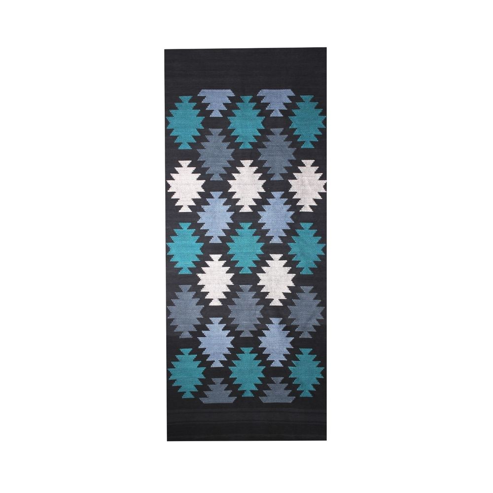 Rugs - Tree Design Handwoven Interlocking Tapestry Cotton Rug - OCK POP TOK