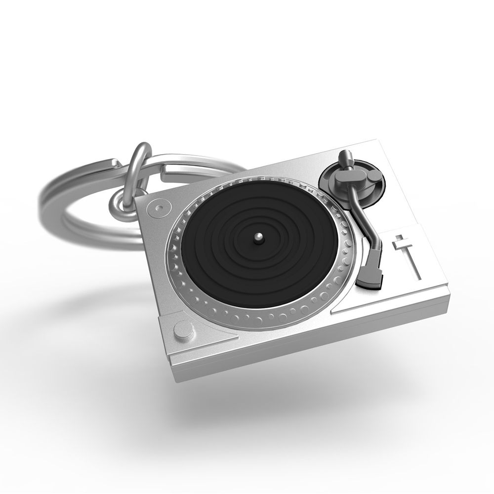 Bags and totes - Turntable Key Chain - METALMORPHOSE