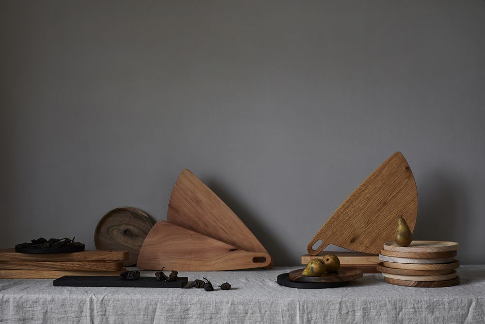 Platter and bowls - WINGS cutting boards - TU LAS