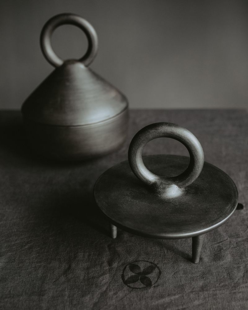 Céramique - Bol avec couvercle Guculia.Tini - UKRAINIAN CERAMIC AND CRAFT