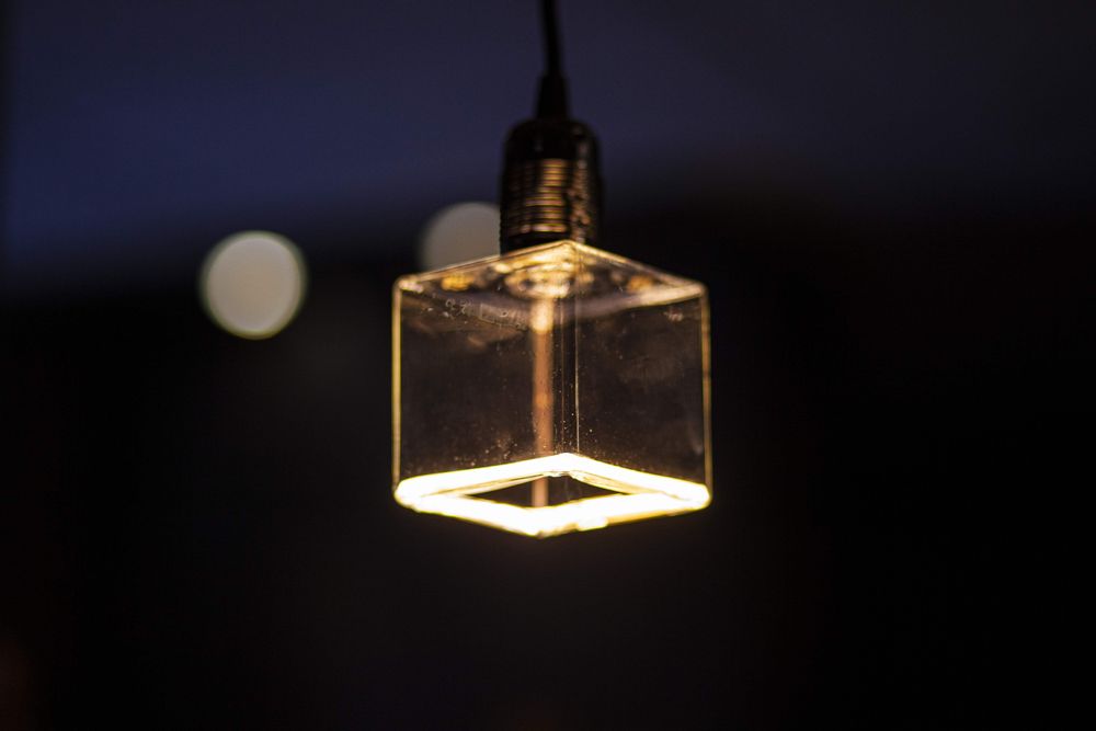 Decorative objects - LED FLOATING CUBE CLEAR GLASS - SEGULA LED LIGHTING
