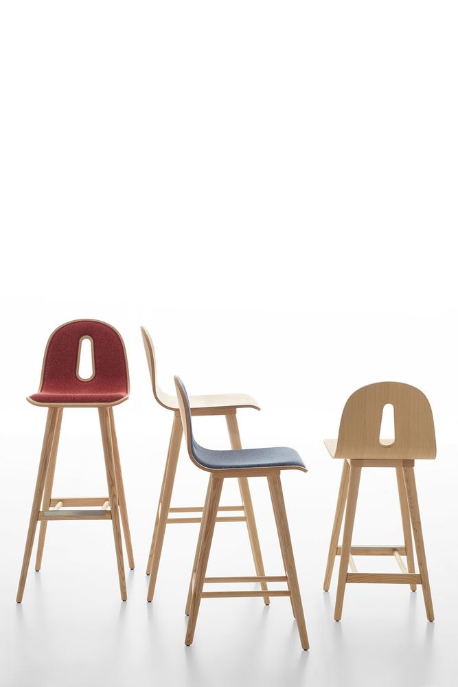 Stools for hospitalities & contracts - Counter stool Gotham Woody SG-65 - CHAIRS & MORE
