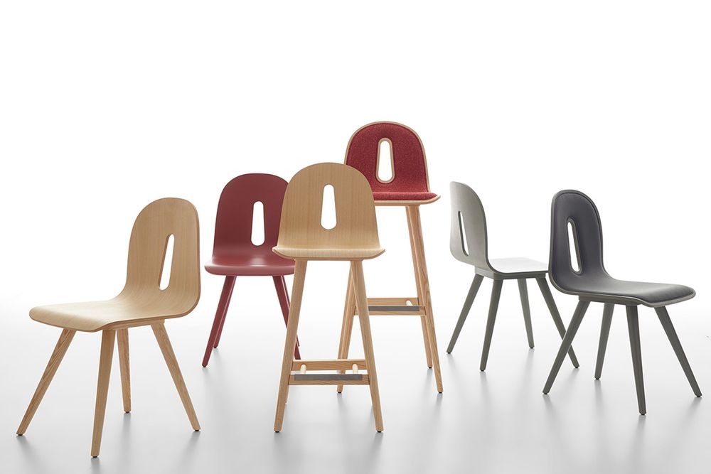 Stools for hospitalities & contracts - Counter stool Gotham Woody SG-65 - CHAIRS & MORE