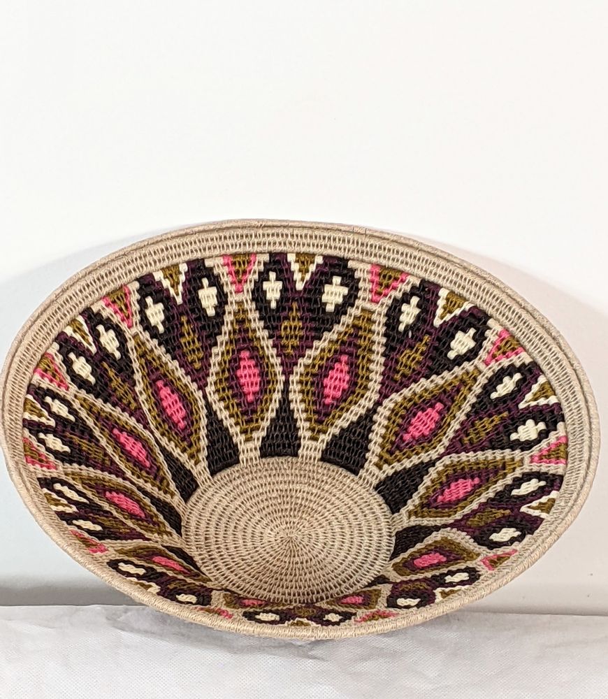 Autres décorations murales - Corbeille en sisal, Kalahari, 31cm - Eswatini - MALKIA HOME