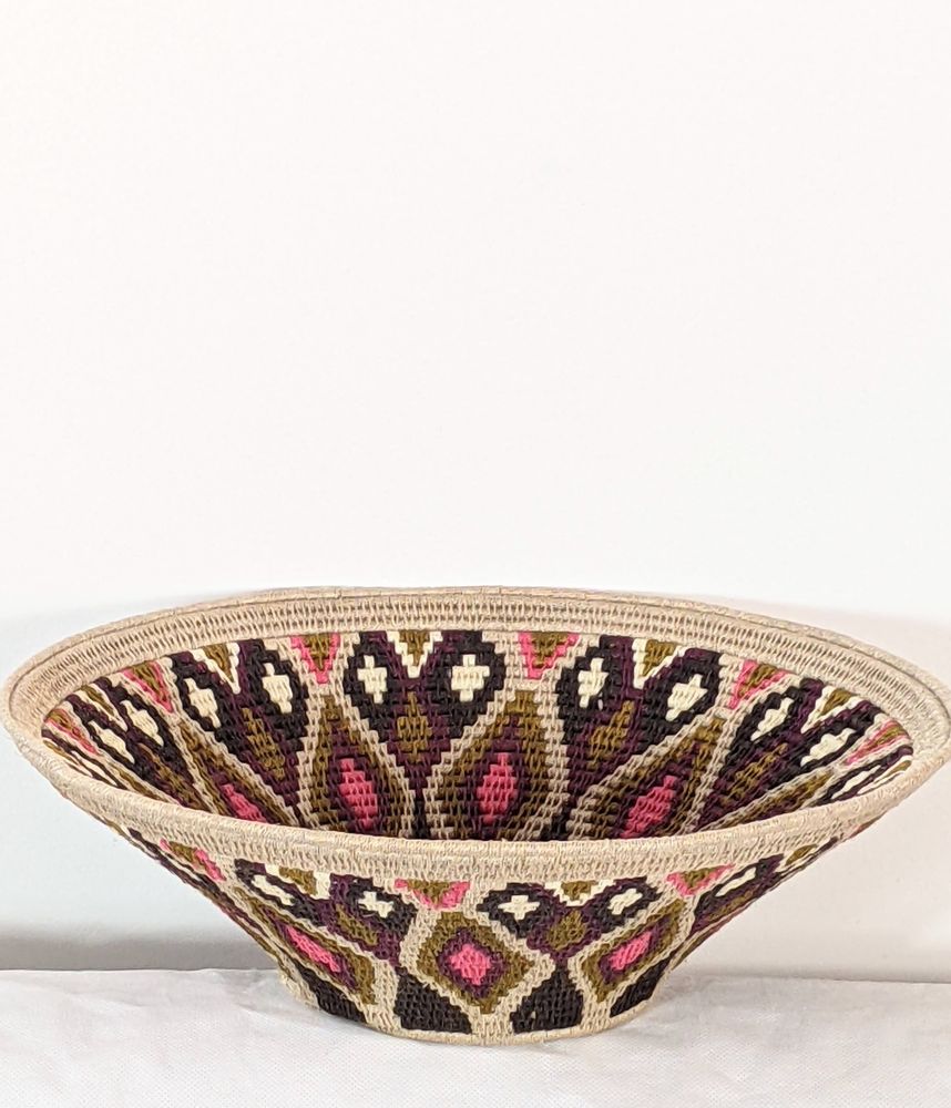 Autres décorations murales - Corbeille en sisal, Kalahari, 31cm - Eswatini - MALKIA HOME