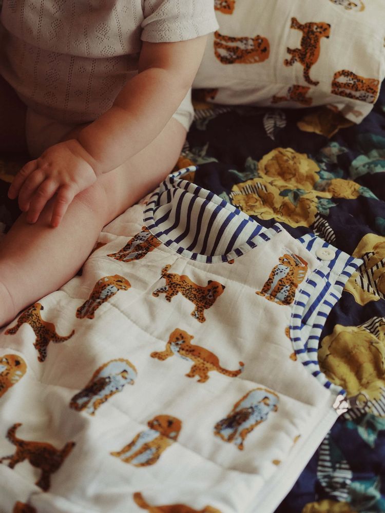 Childcare  accessories - Reversible quilted sleeping bag - LUCAS DU TERTRE