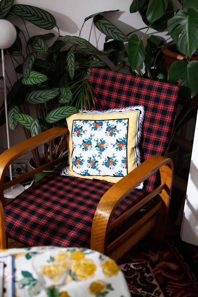 Fabric cushions - Cushion cover - LUCAS DU TERTRE