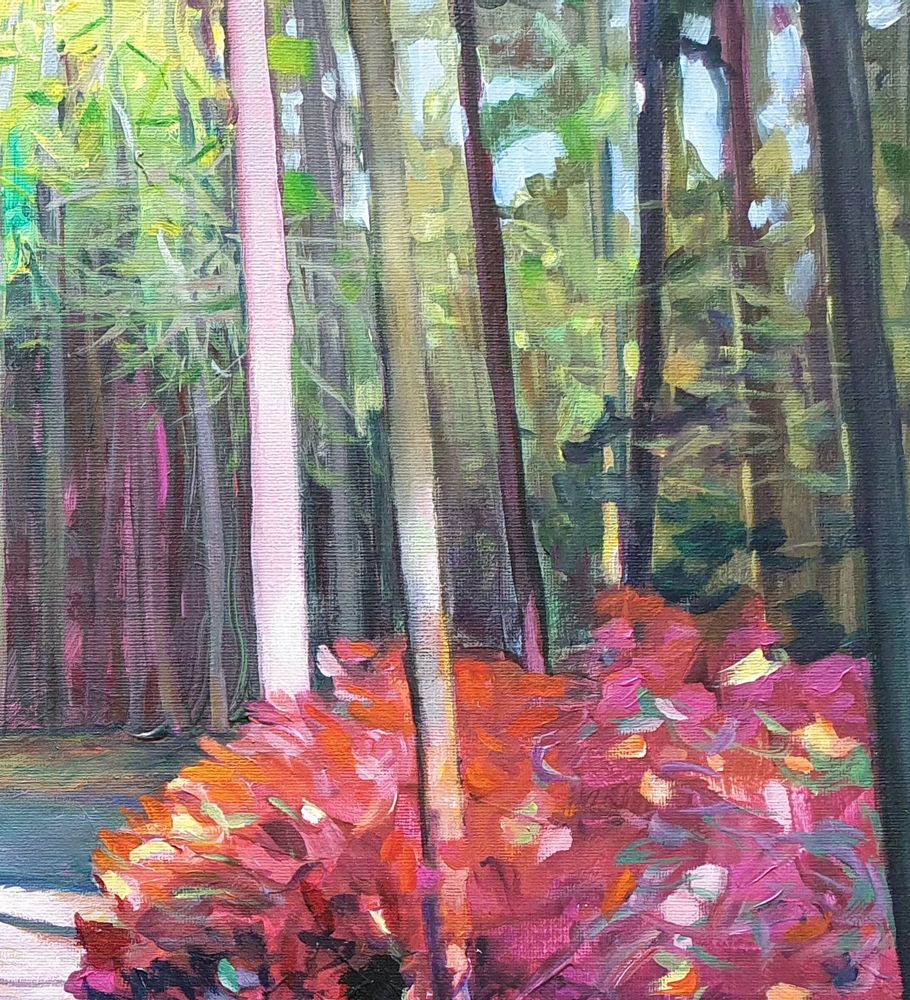 Paintings - Let's walk in the woods - ARTBOULIET