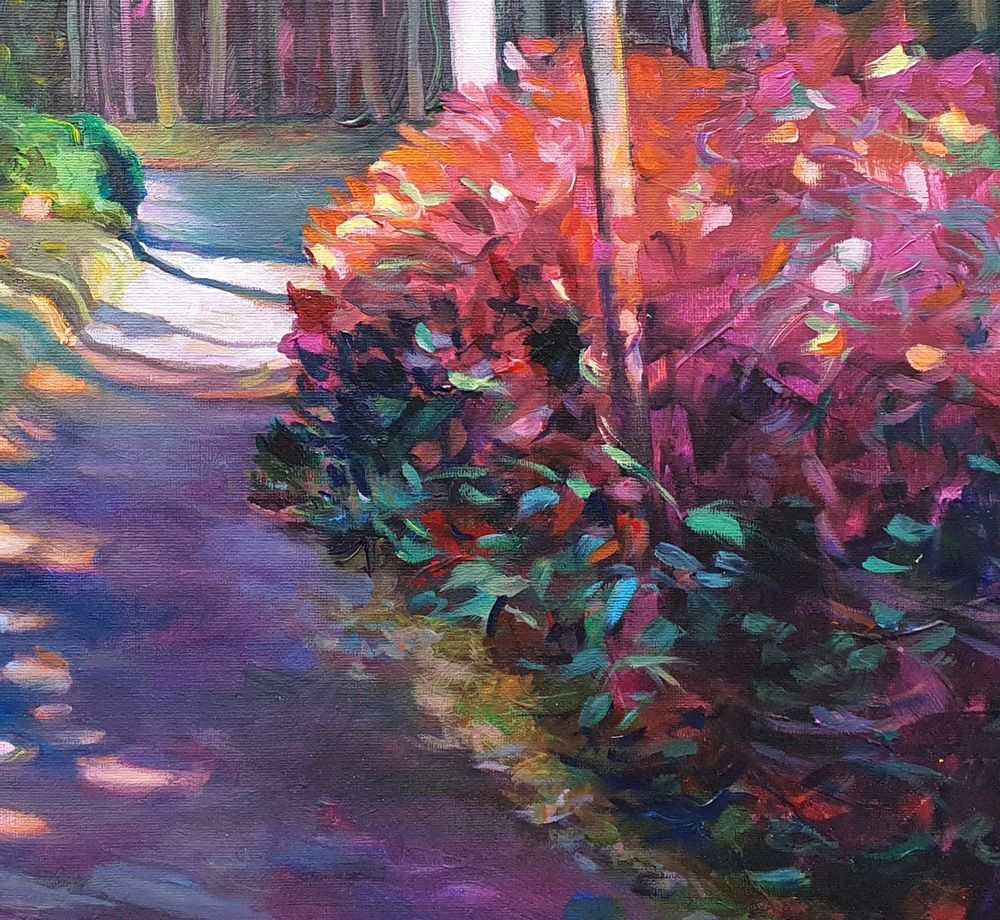 Paintings - Let's walk in the woods - ARTBOULIET