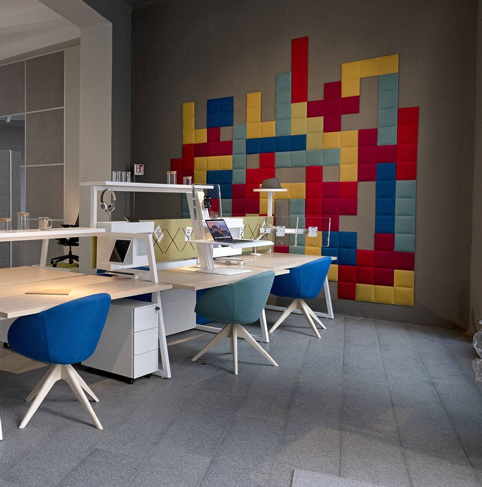 Office design and planning - TETRIX Game - CUF MILANO