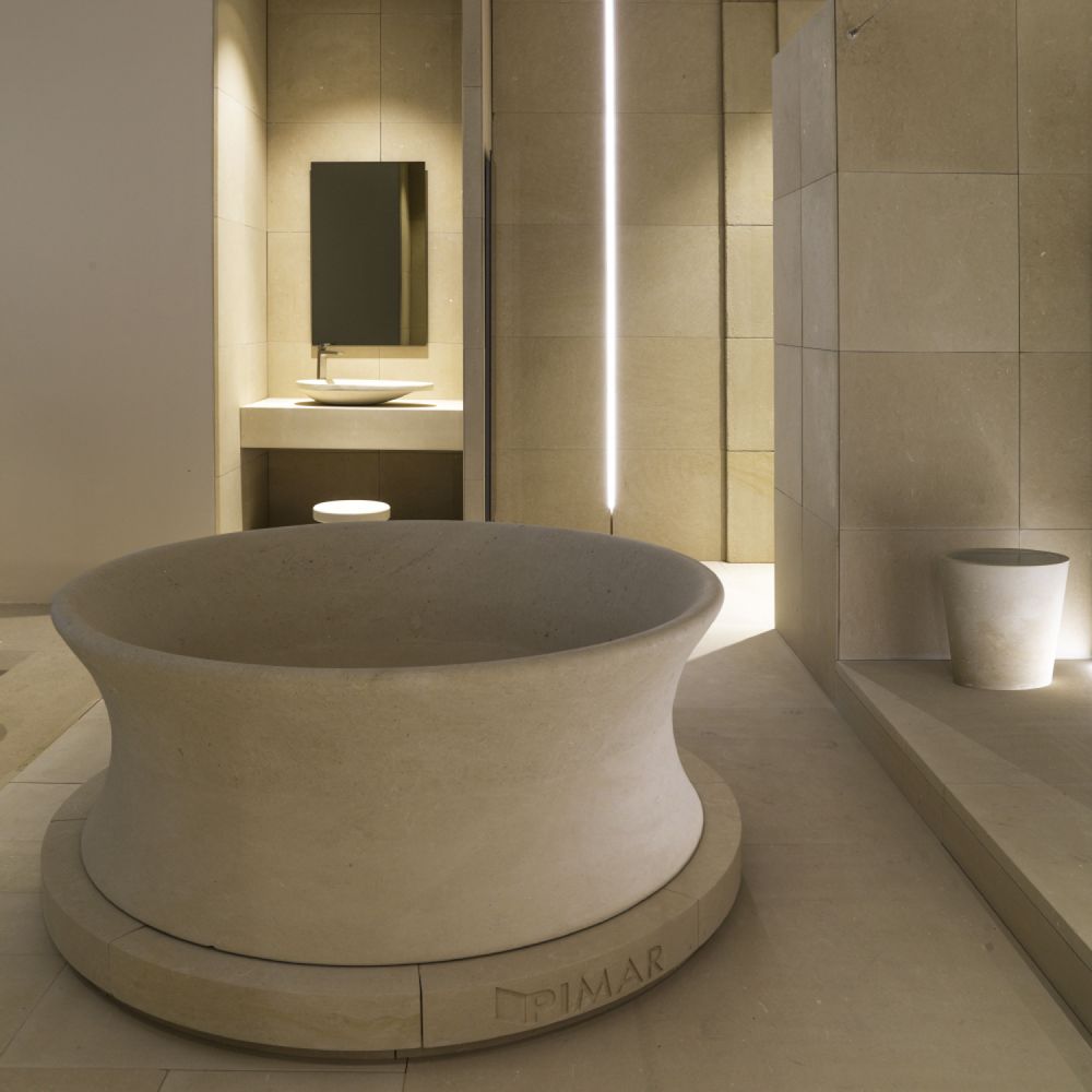 Revêtements muraux - Baignoires en pierre - PIMAR ITALIAN LIMESTONE SPECIALIST