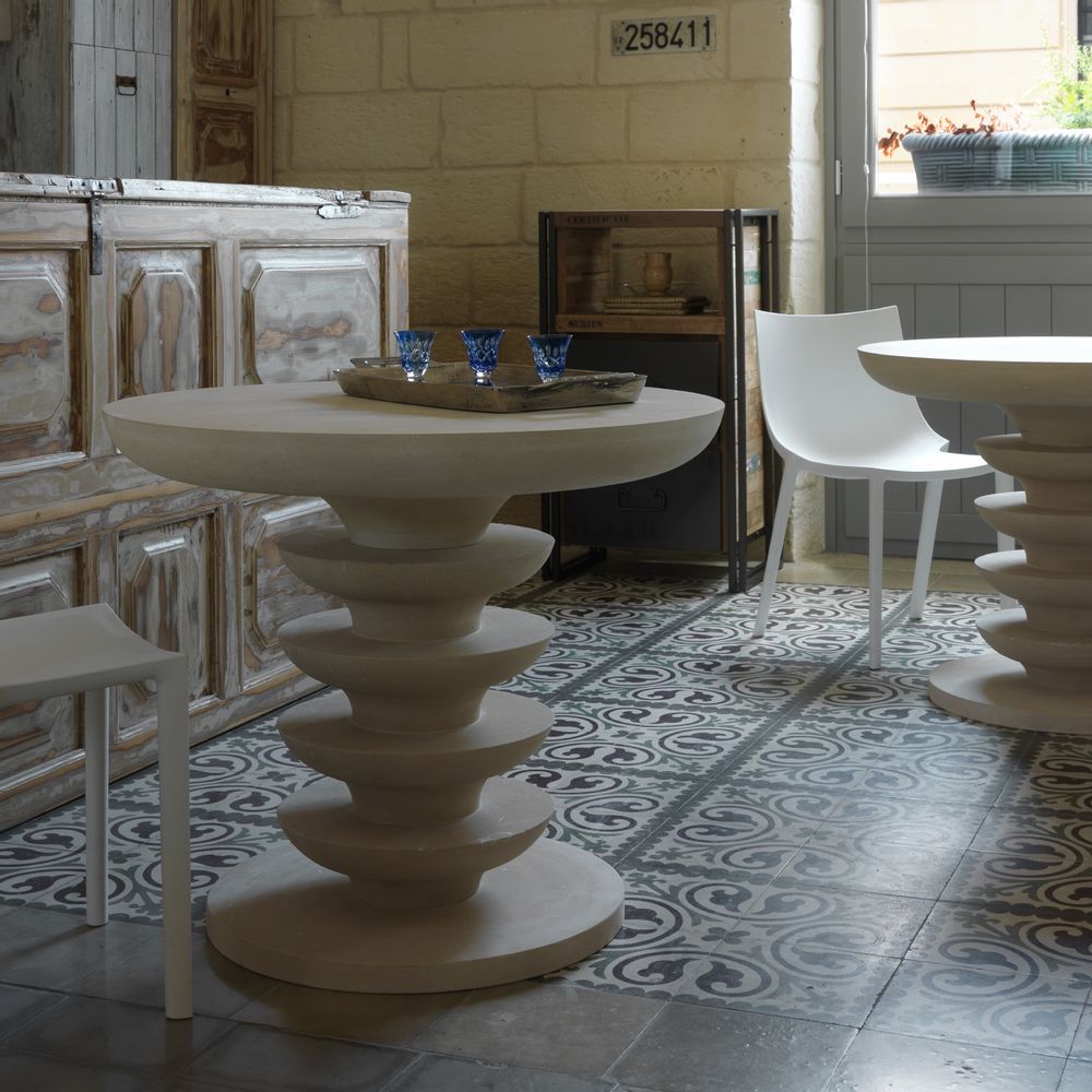 Tables basses - Tabouret et Tables Basses - PIMAR ITALIAN LIMESTONE SPECIALIST
